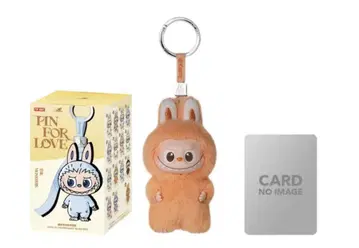 LABUBU PIN FOR LOVE 봉제 인형 펜던트 J