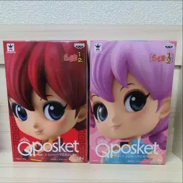 란마 1/2 Qposket 사오토메 란마 A 컬러 B 컬러 피규어