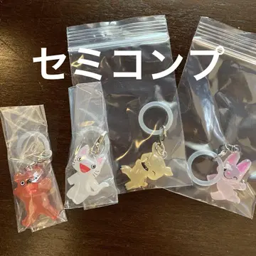 논탄 메지루시 액세서리 토끼, 곰, 논탄, 돼지 4종 세트