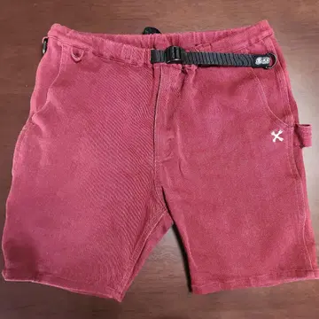 BLUCO WORK GARMENT 숏팬츠 버건디 사이즈 M