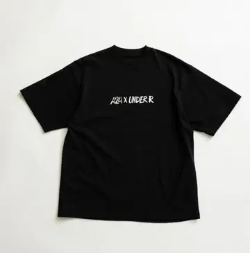 A24 X UNDER R 블랙 셔츠