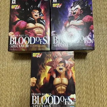 드래곤볼 GT BLOOD of SA 피규어 세트