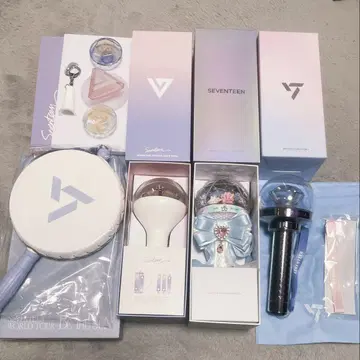 SEVENTEEN 응원봉 ver.1 2 3 캐럿 키링 SOGO