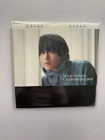 YUDAI TOYODA 달력 2025-2026 토요다 유다이