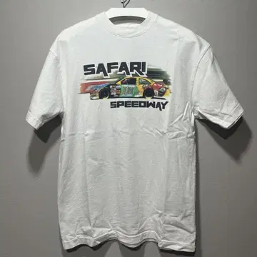 SAFARI SPEEDWAY 반팔 셔츠 화이트 M&Ms