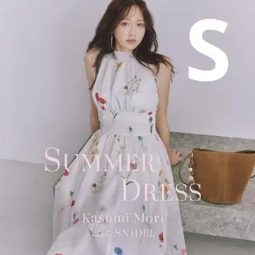 정품 SNIDEL 백리본 쉬폰 원피스