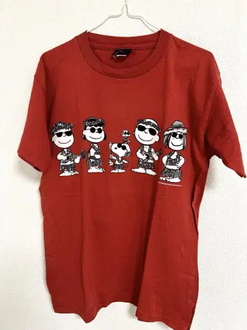 80 빈티지 스누피 T셔츠 made in USA