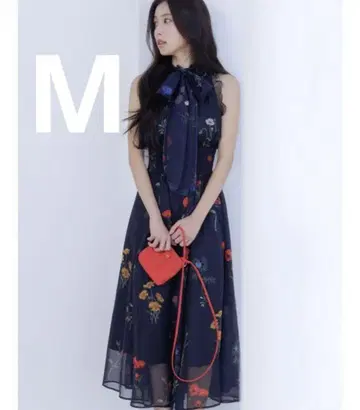 [정품] 백리본 쉬폰 원피스
