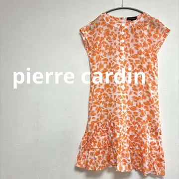 피에르 가르뎅 올 패턴 원피스 튜닉 여성용 M