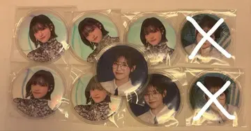 이시이 란 캔뱃지 세트