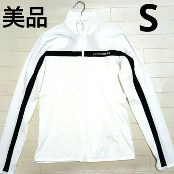 새상품급 제이 린드버그 자켓 S 화이트 x 블랙 여성용