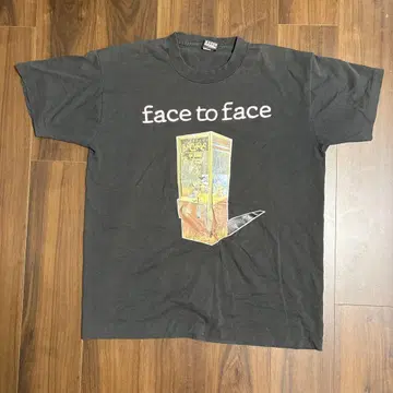 [빈티지] Face to Face Tour Tee 90s XL