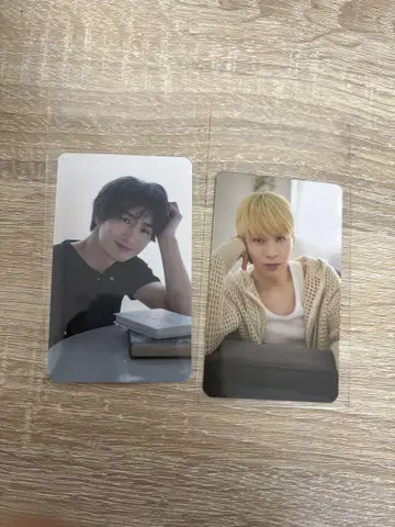 홍콩 팬미팅 직접 전달 카드 세트