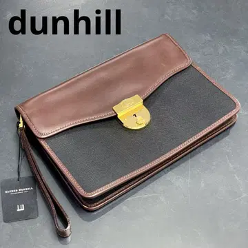 미사용/dunhill/세컨드 백/클러치 백 던힐/열쇠 포함