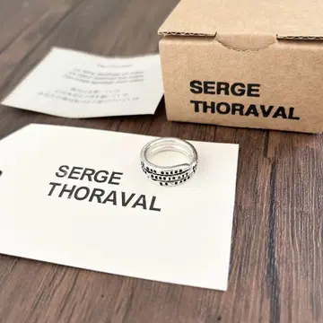 SERGE THORAVAL 피는 마음을 실버 반지