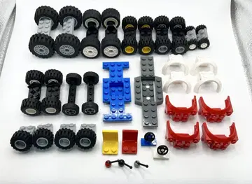 레고 LEGO 정품 자동차 부품 타이어 묶음 판매