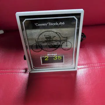 미야타 자전거 Coventry Tricycle 1876 플립 시계