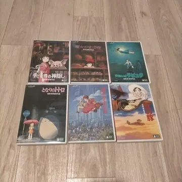 스튜디오 지브리 DVD 세트 6작품