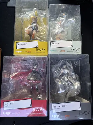 RWBY 피규어 팀 RWBY 4개 세트