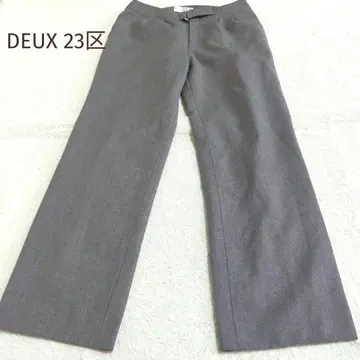 255 DEUX 23KU 23 양모 울 슬랙스 하의