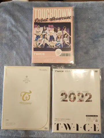 TWICE 묶음 판매 dvd 3장 세트