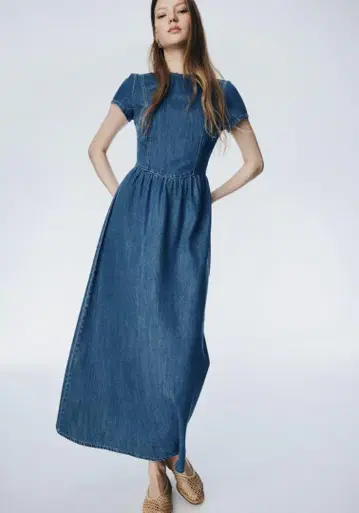 H&M 데님 원피스