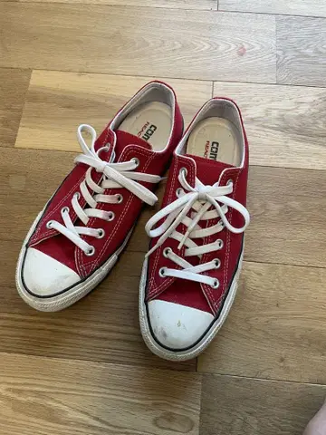 컨버스 올스타 100 컬러즈 OX 빨간색 26cm
