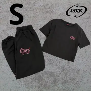 9090girl 로고 girl sweat pants 셋업 S