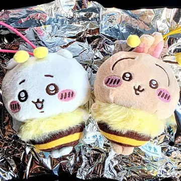 치이카와 세븐일레븐 콜라보 하치상 봉제 인형 치이카와&하치와레