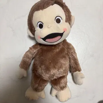 호기심 많은 조지 빨간 볼 L 봉제 인형 퓨어 아키라Ver. 약 35cm