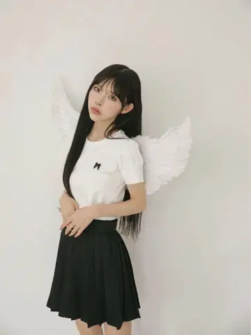 버블스 비쥬 리본 미니 TEE 티셔츠 미니티
