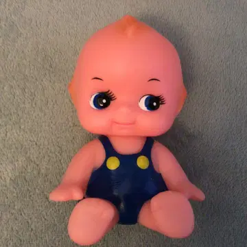 큐피 인형 앉은 큐피 소프트 비닐