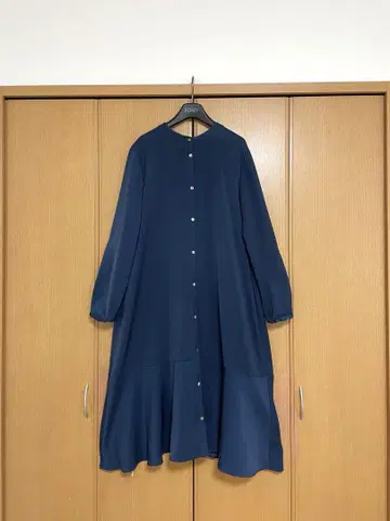 바니스뉴욕 얇은 소재 가을 롱 원피스