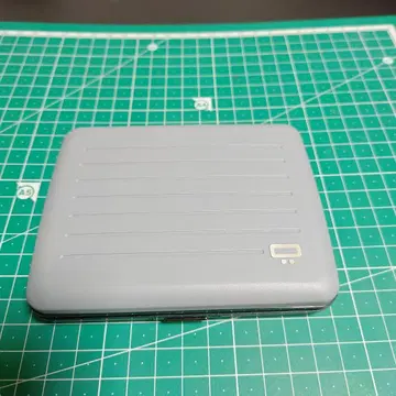 OGON SMART CASE V2 알루미늄 카드 케이스 L 그레이