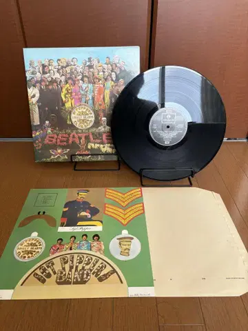 비틀즈 Sgt. Pepper's UK 초반 LP 스테레오