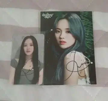NiziU 리오 친필 사인