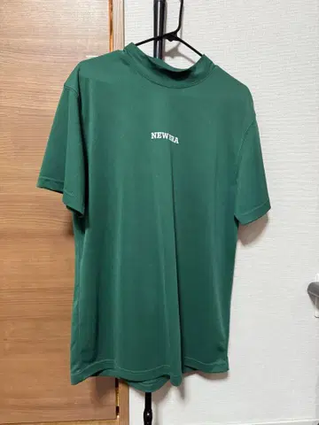 NEWERA 그린 모크넥 골프 셔츠