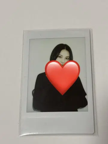 이오리 사가라 친필 사인 폴라로이드
