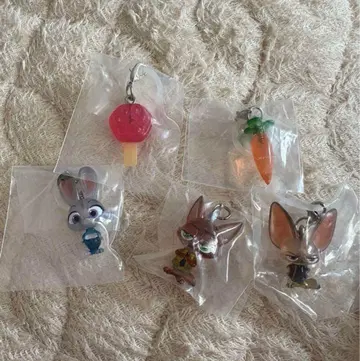 주토피아 메지루시 액세서리 5종