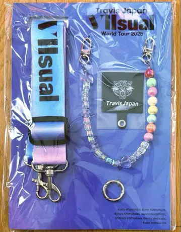 TravisJapan 트라자 VIIsual 와루츠 스마트폰 스트랩