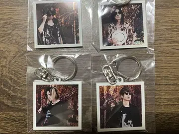 GLAY AMEX 멤버 사인 포함 키링