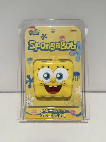 [ 미개봉 새상품 ] SpongeBob 스펀지밥 이어폰 케이스