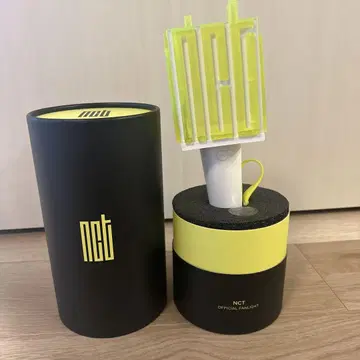 NCT 응원봉 초록색 둔기