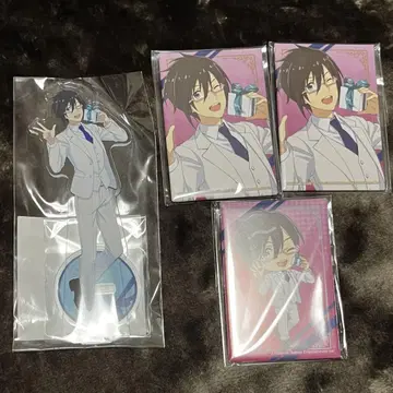 아이돌 마스터 SideM 이세야 시키 제비뽑기당 아크릴 스탠드 캔뱃지