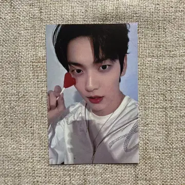 투바 TXT Love Language 공개방송 사전녹화 수빈 포토카드