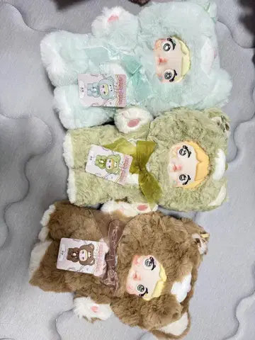 Nommi 400% 봉제 인형 잠자는 곰돌이