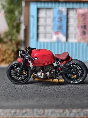 1/64 BMW R100 바이크 모형 미니어처