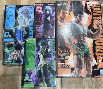 제일복권 HUNTER x HUNTER 라스트 원 피규어 세트