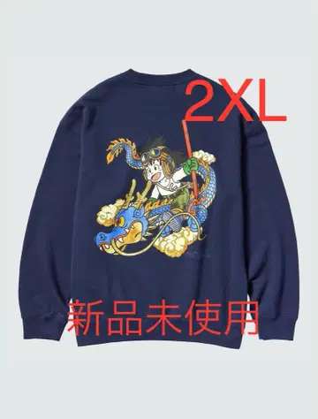 유니클로 드래곤볼 맨투맨 2XL XXL