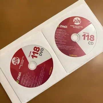 ZIN 118 DVD & CD 새상품, 미사용